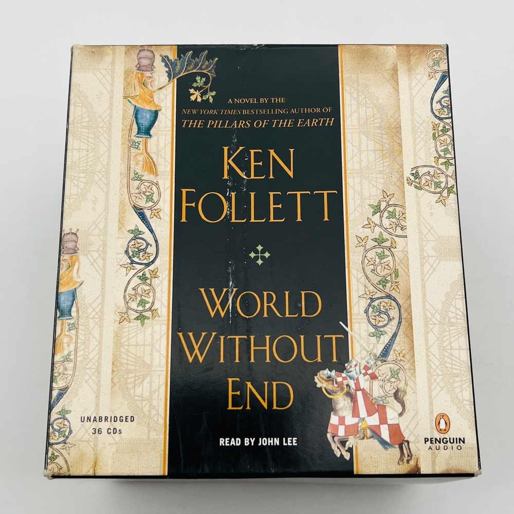 Ken Follett World Without End Audiobook CD 36 Disc Box Set Unabridged